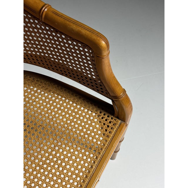 Faux Bamboo Dining Chairs, Set of 4 For Sale - Image 18 of 18