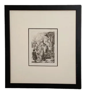 Late 18th Century Rembrandt Etching #10, by Francesco Novelli