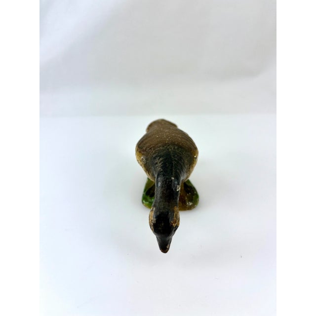 Mid-Century Modern Mid 20th Century Vintage Cast Iron Goose Bottle Opener For Sale - Image 3 of 6