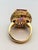 Early 21st Century Bochic "Orient" Vintage Amethyst & Multi Sapphire Ring Set In 18K Solid Gold For Sale - Image 5 of 18