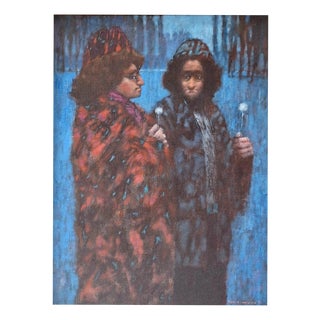 Adam Marczukiewicz, Dandelions, 1996, Oil on Canvas For Sale
