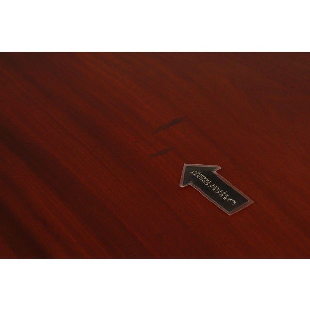 Antique American Empire Mahogany Flip-Top Games Table For Sale - Image 11 of 12