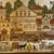 Vintage Crewel Embroidery Victorian Street Satin Design Charles Wysocki Finished Embroidered Piece For Sale In Pittsburgh - Image 6 of 6