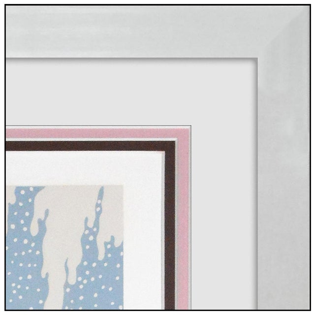 Paper Mid 20th Century The End of Romance Art Deco Pink Serigraph Erté For Sale - Image 7 of 7
