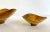 Metal 1960s Pair of Raymor Organically Shaped Brass Finger Trinket Bowls For Sale - Image 7 of 12