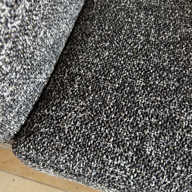 Modern Jack Cartwright Lc2 Chair Reupholstered in Crypton For Sale - Image 3 of 12