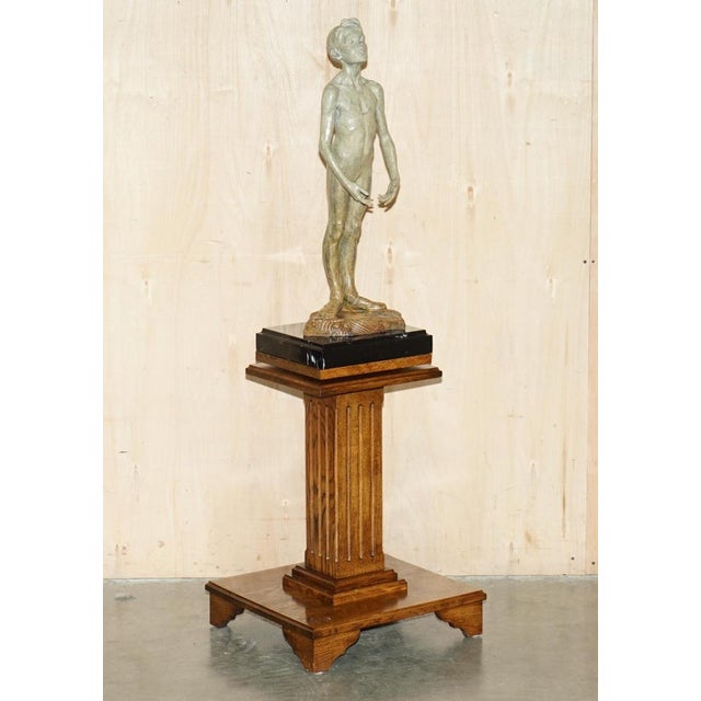 Richard Macdonald, First Position, Bronze and Marble For Sale - Image 6 of 18