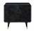 Black Christine Cane Nightstand For Sale - Image 8 of 11