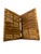 Vintage Bamboo Folding X-Style Magazine Rack or Book Holder For Sale In Minneapolis - Image 6 of 6