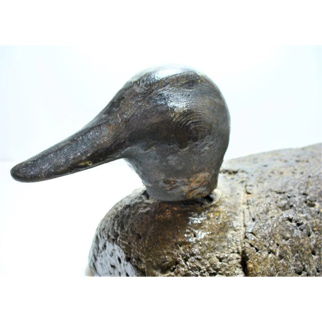 Antique Hand Made Duck Decoy For Sale - Image 9 of 9