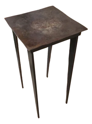 Small Jon Sarriugarte Brutalist Iron Table
