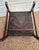 Wood Traditional Pale Buttercream Yellow Damask Carved Mahogany Martha Washington Library Living Room Chairs, a Pair For Sale - Image 7 of 12