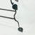 2020s Hand Forged Iron Wall Towel Rack (82cm) Antique Copper Branch Design with Glass Bead Leaves For Sale - Image 5 of 10