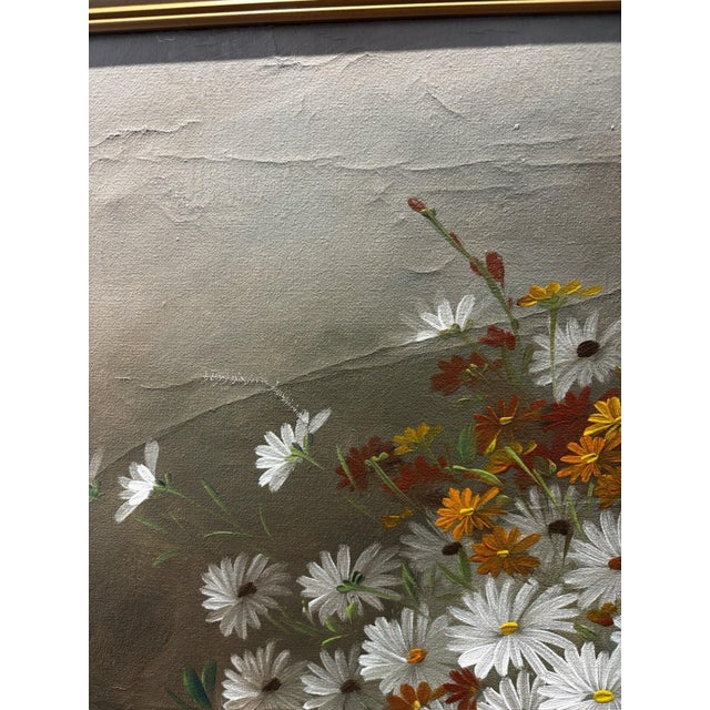 Nancy Lee, Still Life Composition, Oil Painting On Canvas For Sale - Image 10 of 14
