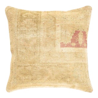 Pasargad DC Vintage Hand Knotted Rug Turkish Pillow For Sale
