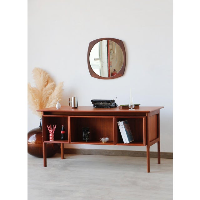 Danish Office in Teak by Erik Brouer, 1960s For Sale - Image 6 of 17