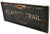 Authentic Old Aged & Weathered Hand Painted Wood Sign From Flattop Trail Rocky Mountian National Park Colorado For Sale - Image 13 of 18