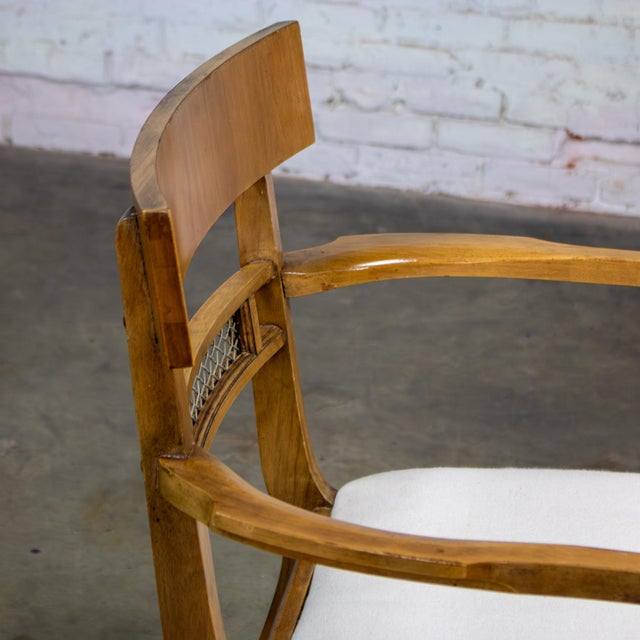 Mid-20th Century Mid Century Modern to Hollywood Regency Accent or Side Chair Attributed to Bernhardt For Sale - Image 10 of 18