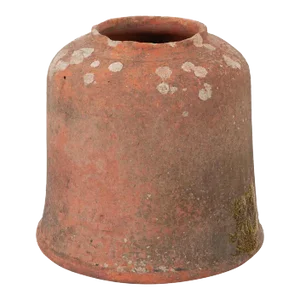 English 19th Century Terracotta Rhubarb Forcer