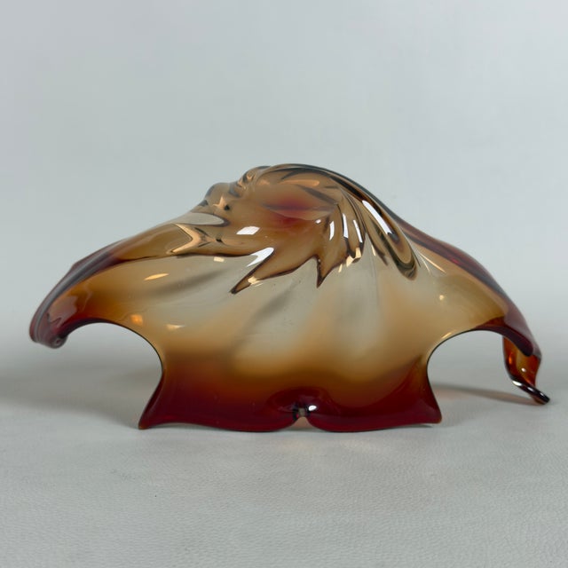 Sommerso Murano Glass Centerpiece, 1970s For Sale - Image 9 of 12