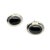 1990s Tiffany & Co Estate Natural Hematite Cabochon Earrings Sterling Silver, 2 Pieces For Sale In New York - Image 6 of 12