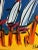 Abstract Expressionism Original Peter Keil Painting - Sailboats For Sale - Image 3 of 10