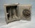 Metal Antique 19th Century Cast Iron Star Safe Lock Deposit Coin Still Bank For Sale - Image 7 of 11