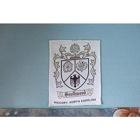 20th Century Southwood & Co Postmodern Pheasant Floral Sofa For Sale - Image 13 of 13