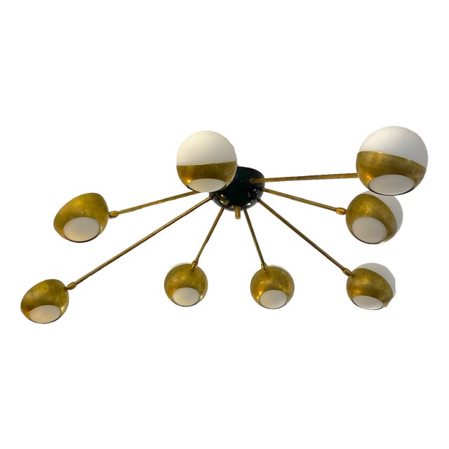 Sputnik Nest Ceiling Light, Italy, 1970s For Sale