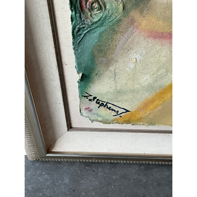 Abstract Monumental Original Abstract Mixed Media Painting by David Stephens, 77.5" X 66" For Sale - Image 3 of 8