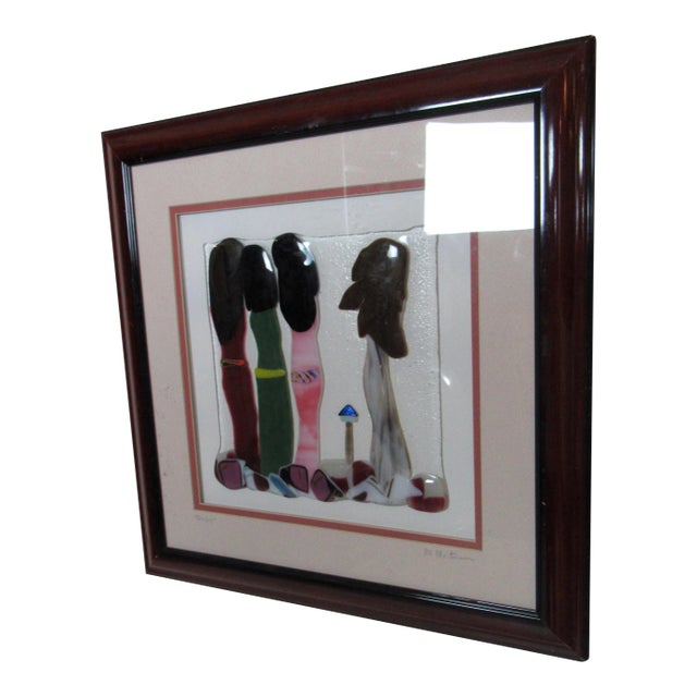 Framed Acrylic Wall Art by P. K. Mortenson For Sale