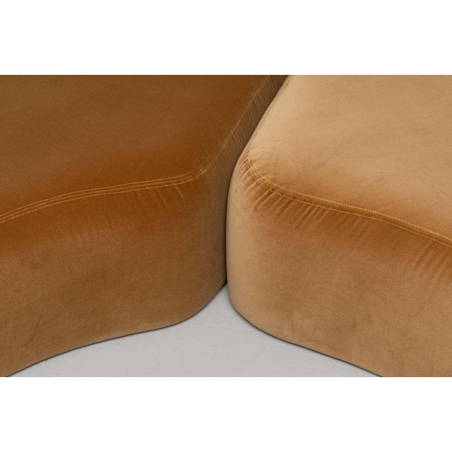 Envorin One Sofa attributed to Ennio Chiggio for Nikol International, Italy, 1970s, Set of 4 For Sale - Image 16 of 18