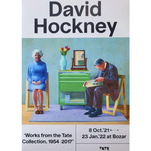 Original Exhibition at Bozar Tate Collection Poster after David Hockney, 2022 For Sale - Image 6 of 6