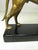 1940s Vintage Gilt Metal Doberman Figurine For Sale - Image 5 of 16