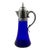 Austrian Vintage Cobalt Blue Glass Jug For Sale