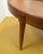 Vintage 1950s Danish teak dining table, Ø120 cm circular top, extendable with two extension leaves. Dimensions: Closed...