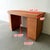 Vintage 80s Deco Postmodern Burlwood Writing Desk For Sale - Image 14 of 14