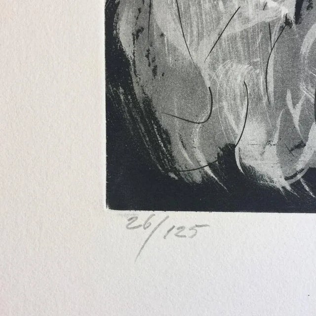 Head of Oedipus - Original Etching by Giacomo Manzù - 1970 1970 For Sale - Image 4 of 6