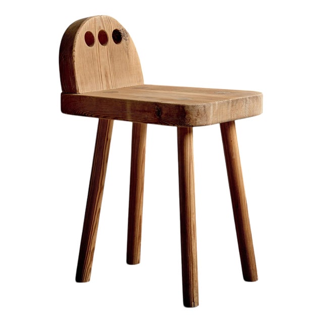 Scandinavian Pine Sauna Stool, Finland, 1960s For Sale
