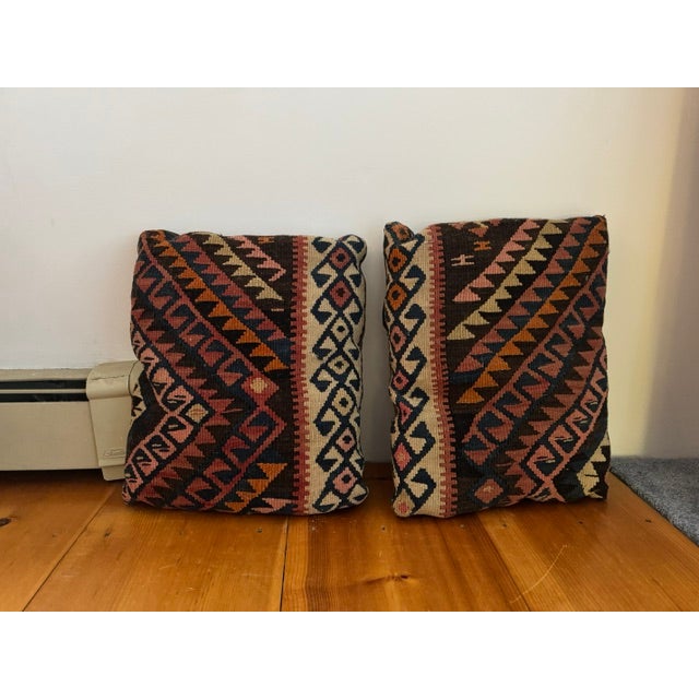 Vintage Kilim Pillows For Sale In New York - Image 6 of 7