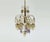 Mid-Century Modern Pendant Light in Crystal Glass and Gilt Brass by Christoph Palme for Palwa, 1970s For Sale - Image 9 of 11