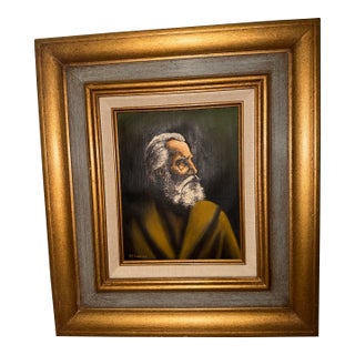 1970s Signed Oil Painting on Canvas by Ray Swanson For Sale