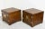 1970s Campaign Nightstands Dynasty Collection by Drexel Heritage - A Pair For Sale - Image 10 of 12