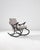 1960s Upholstered Bentwood Rocking Chair by TON For Sale - Image 10 of 13