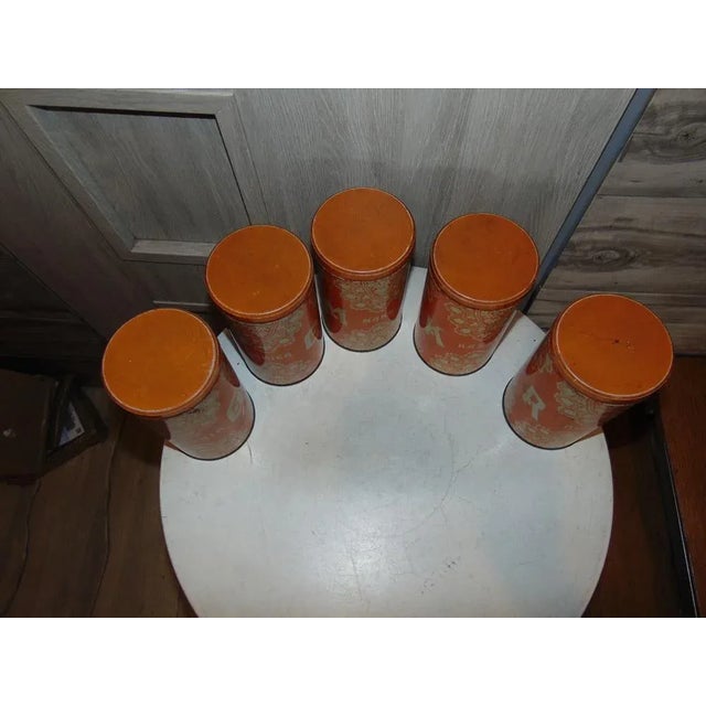 Kitchen Containers, 1950s, Set of 5 For Sale - Image 4 of 6