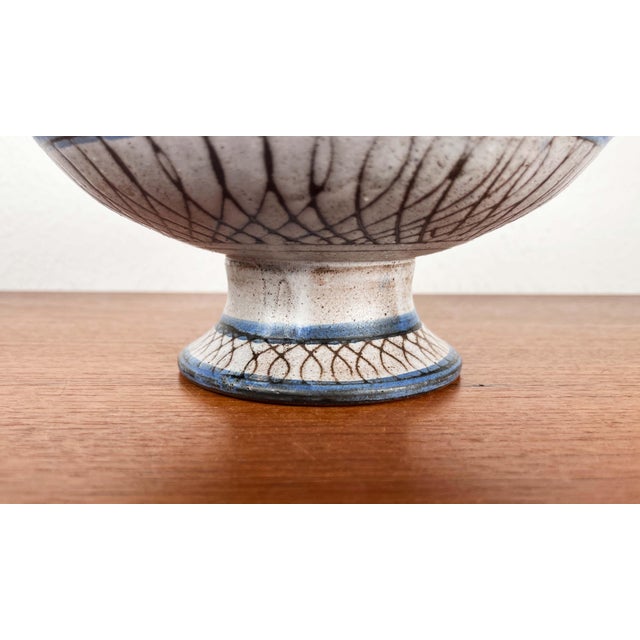 Vintage German Studio Pottery Bowl from Fischlandkeramik, 1970s For Sale - Image 6 of 16