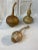 Vintage wooden pieces painted gold. Horizon Imports 3 pieces. Excellent showroom condition. We have another listing with...