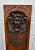 Antique Carved Oak Plaque Dutch Lion Figural Architectural Salvage Panel 36" For Sale In Philadelphia - Image 6 of 12