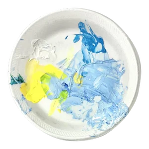 Circle Palette #6 Abstract Painting