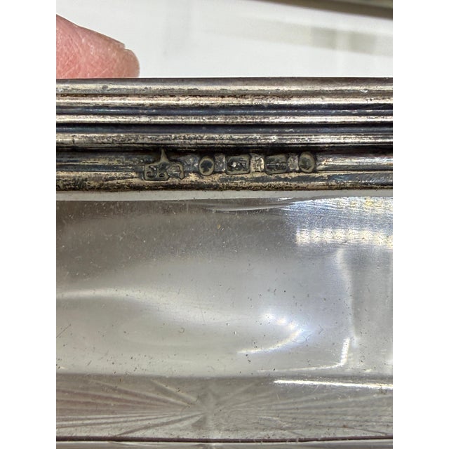 Wood 19th Century Rosewood Vanity Box W/Sterling Silver Accents Likely John Gough For Sale - Image 7 of 18